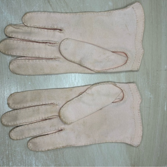Christian Dior 1950’s vintage creation for Shalimar gloves size 6 1/2 - Picture 3 of 4